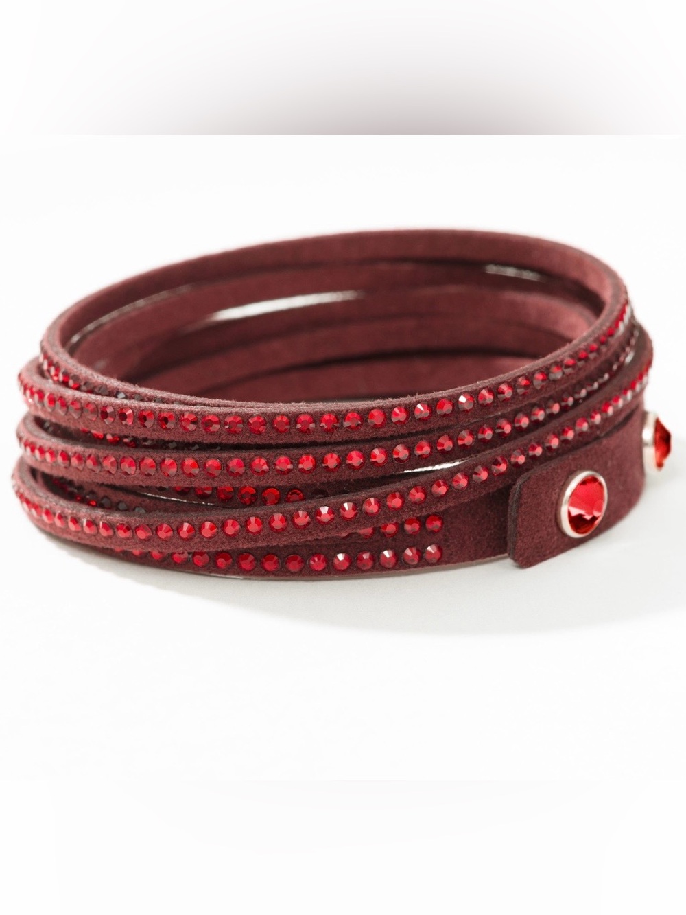 NWT Touchstone Crystal “Siam” Wrap-star Bracelet, CURRENT catalog